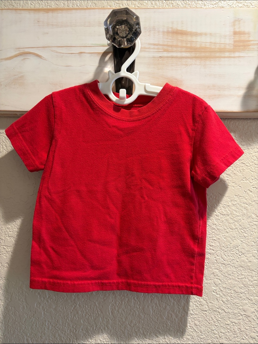 Kids Red Short-Sleeve Tee - Comfortable Everyday Top